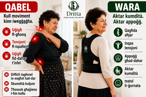 Dritta Back Brace Posture Corrector